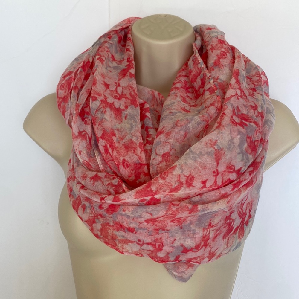 Floral Infinity Fashion Scarf